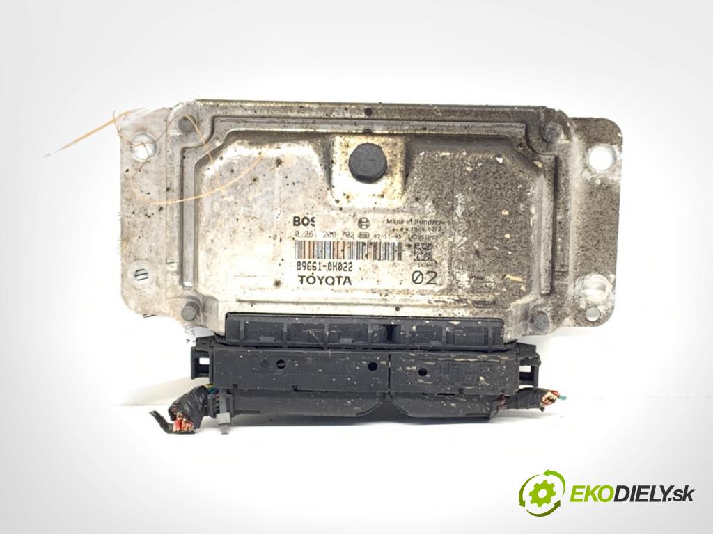 CITROEN C1 (PM_, PN_) 2005 - 2014    1.0 50 kW [68 KM] benzyna 2005 - 2014  riadiaca jednotka Motor 89661-0H022 0261208702 (Riadiace jednotky)