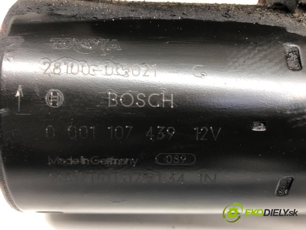 CITROEN C1 (PM_, PN_) 2005 - 2014    1.0 50 kW [68 KM] benzyna 2005 - 2014  Štartér 0001107439 (Štartér)