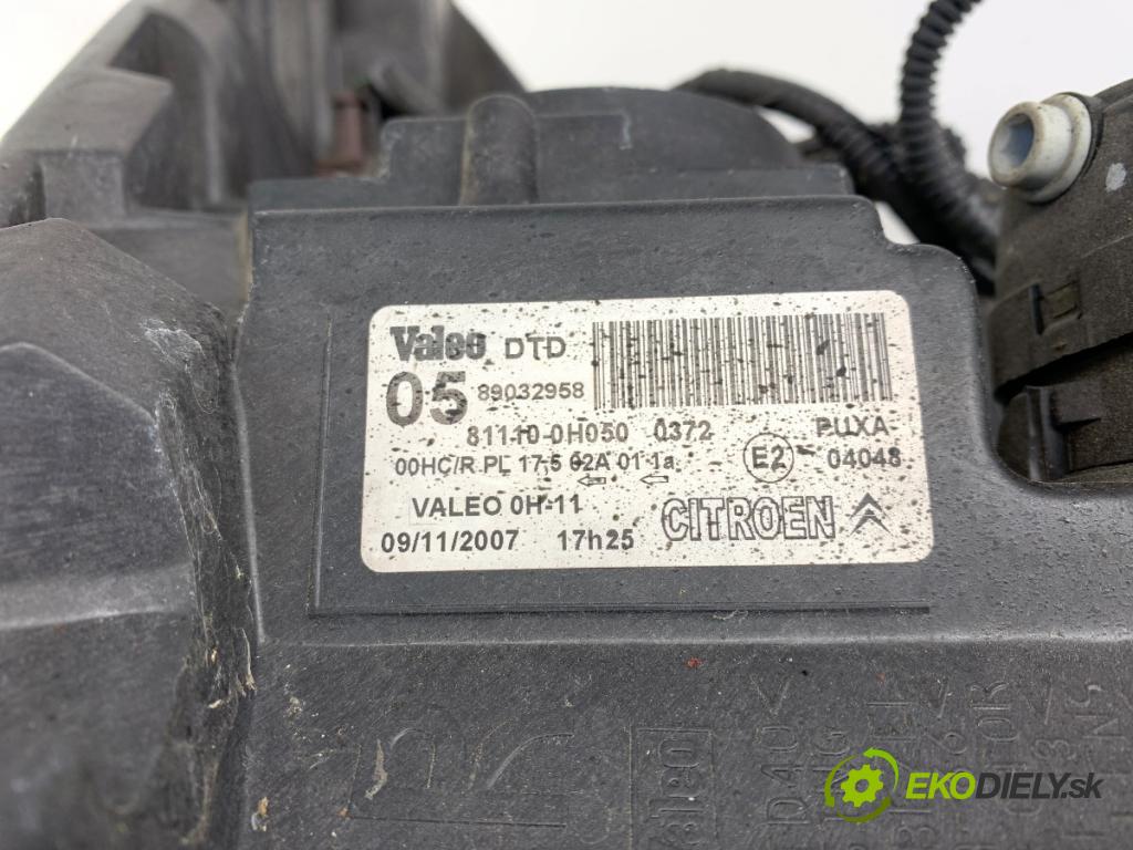 CITROEN C1 (PM_, PN_) 2005 - 2014    1.0 50 kW [68 KM] benzyna 2005 - 2014  světlomet pravý přední část 81110-0H050