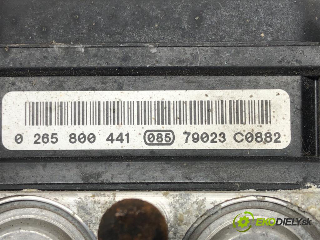 CITROEN C1 (PM_, PN_) 2005 - 2014    1.0 50 kW [68 KM] benzyna 2005 - 2014  Pumpa ABS 0265800441 (Pumpa ABS)