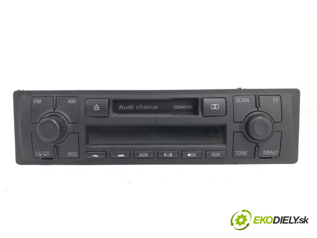 AUDI A2 (8Z0) 2000 - 2005    1.4 55 kW [75 KM] benzyna 2000 - 2005  RADIO 8Z0035152A (Audio zariadenie)