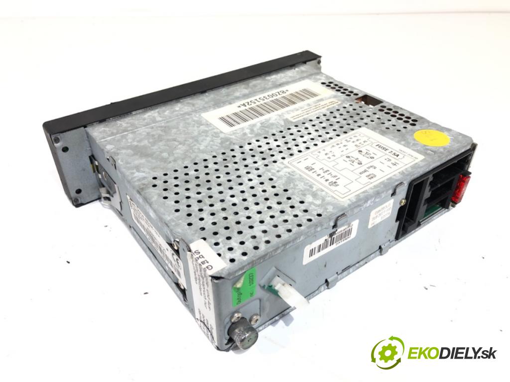 AUDI A2 (8Z0) 2000 - 2005    1.4 55 kW [75 KM] benzyna 2000 - 2005  RADIO 8Z0035152A (Audio zariadenie)