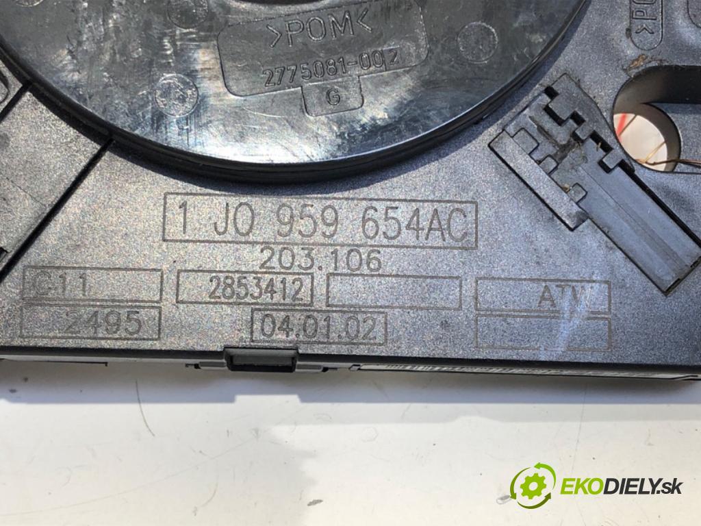 AUDI A2 (8Z0) 2000 - 2005    1.4 55 kW [75 KM] benzyna 2000 - 2005  Krúžok, slimák airbag 1J0959654AC (Airbag)