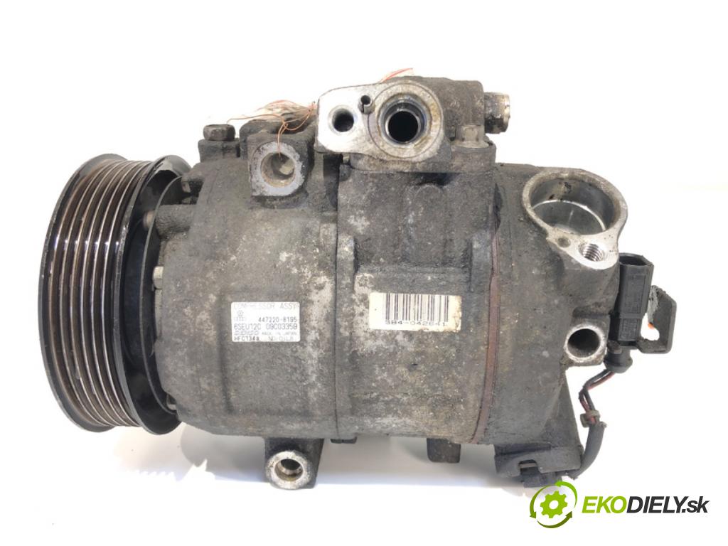 AUDI A2 (8Z0) 2000 - 2005    1.4 55 kW [75 KM] benzyna 2000 - 2005  Kompresor klimatizácie 447220-8195 (Kompresor klimatizácie)