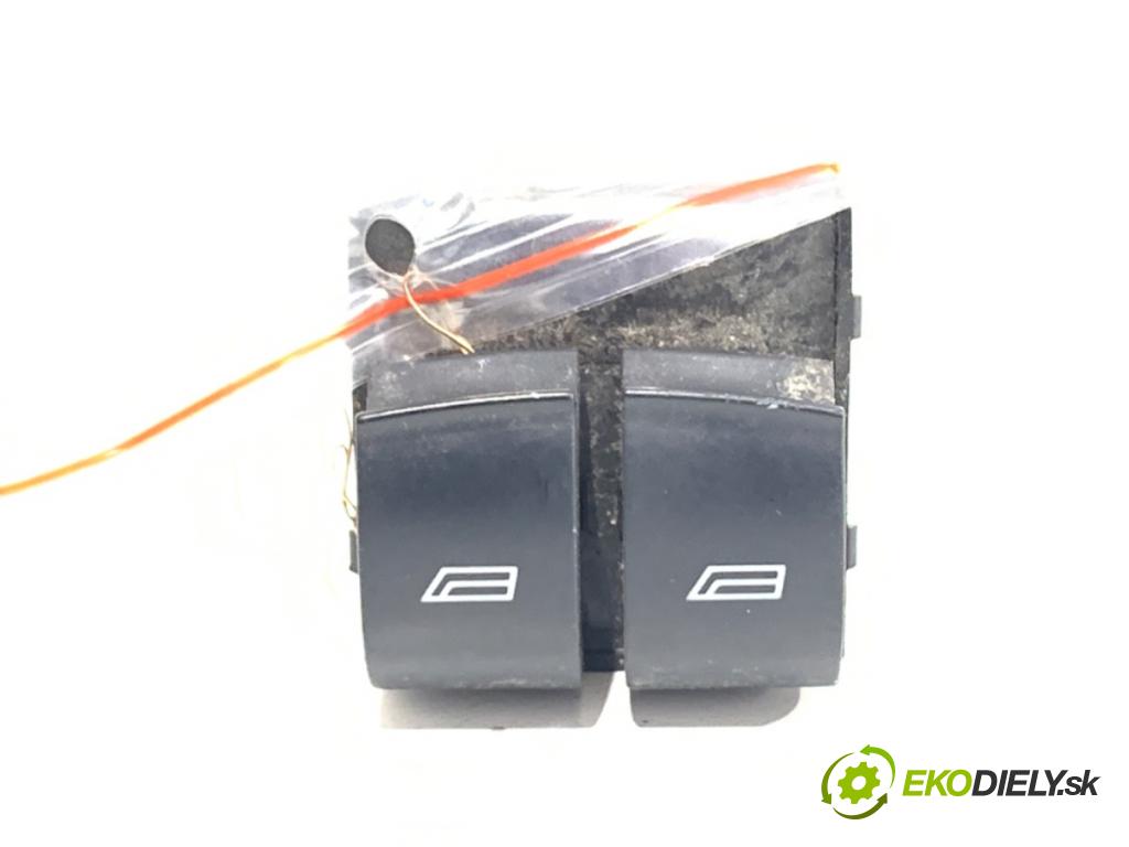 AUDI A2 (8Z0) 2000 - 2005    1.4 55 kW [75 KM] benzyna 2000 - 2005  Prepínač okien 8Z0959851C (Prepínač/spínač/tlačidlo a ovládač kúrenia)