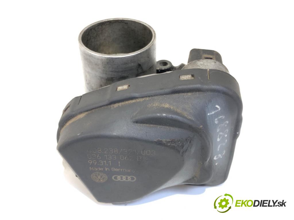 AUDI A2 (8Z0) 2000 - 2005    1.4 55 kW [75 KM] benzyna 2000 - 2005  Škrtiaca klapka 036133062B (Škrtiaca klapka)