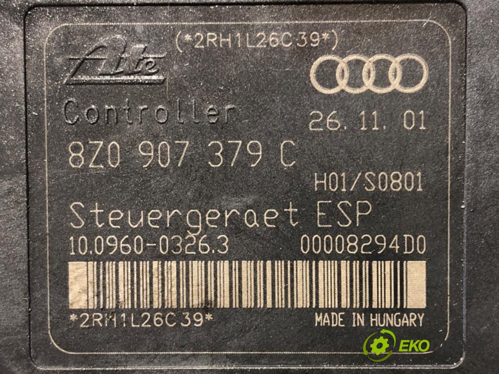 AUDI A2 (8Z0) 2000 - 2005    1.4 55 kW [75 KM] benzyna 2000 - 2005  pumpa ABS 8Z0907379C 8Z0614517E (Pumpy brzdové)