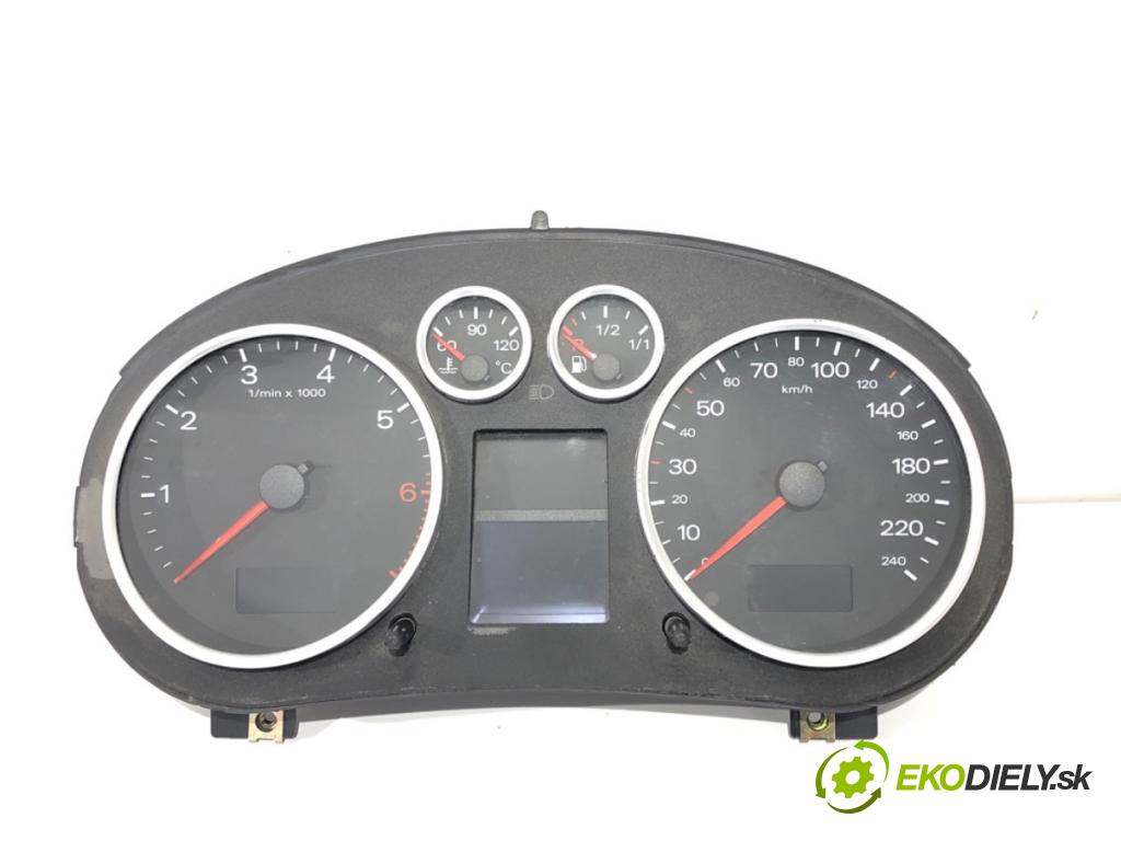 AUDI A2 (8Z0) 2000 - 2005    1.4 55 kW [75 KM] benzyna 2000 - 2005  Prístrojovka 81117994 (Prístrojová doska, displej)