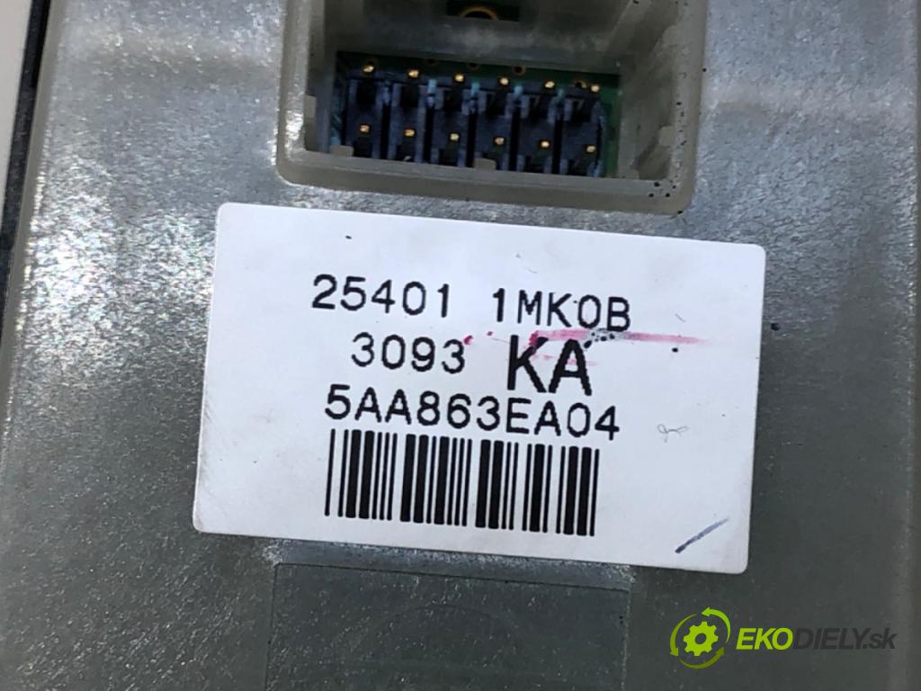 INFINITI Q70 (Y51) 2013 - 2022    3.0 175 kW [238 KM] olej napędowy 2013 - 2022  Prepínač okien 254011MK0B (Prepínač/spínač/tlačidlo a ovládač kúrenia)