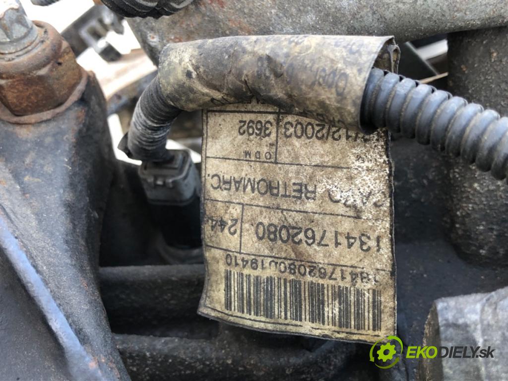 CITROEN JUMPER Autobus (244, Z_) 2002 - 2022    2.2 HDi 74 kW [101 KM] olej napędowy 2002 - 2022  Prevodovka 20UM16 (Prevodovky)