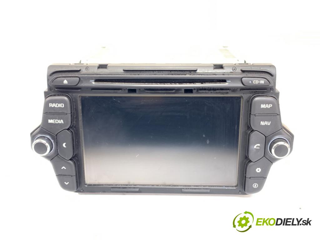 KIA CEED Sportswagon (JD) 2012 - 2018    1.6 GDI 99 kW [135 KM] benzyna 2012 - 2018  RADIO 96560-A2110WK (Audio zariadenie)