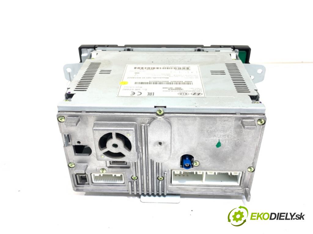 KIA CEED Sportswagon (JD) 2012 - 2018    1.6 GDI 99 kW [135 KM] benzyna 2012 - 2018  RADIO 96560-A2110WK (Audio zariadenie)