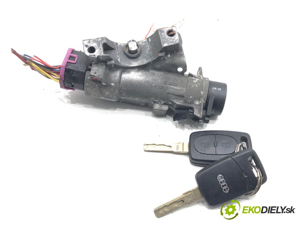 AUDI A6 C5 (4B2) 1997 - 2005    2.4 121 kW [165 KM] benzyna 1997 - 2005  spinačka 4B0905851B (Spínacia skrinka a kľúč)