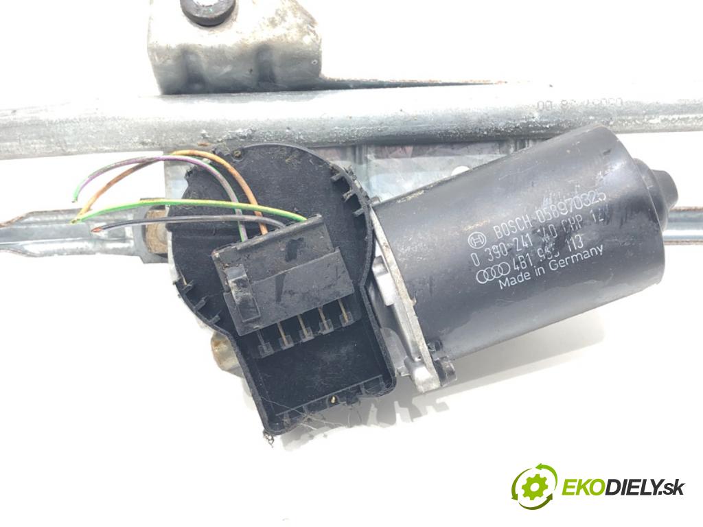 AUDI A6 C5 (4B2) 1997 - 2005    2.4 121 kW [165 KM] benzyna 1997 - 2005  Mechanizmus stieračov predný 0390241140 (Motorček stieračov predné)