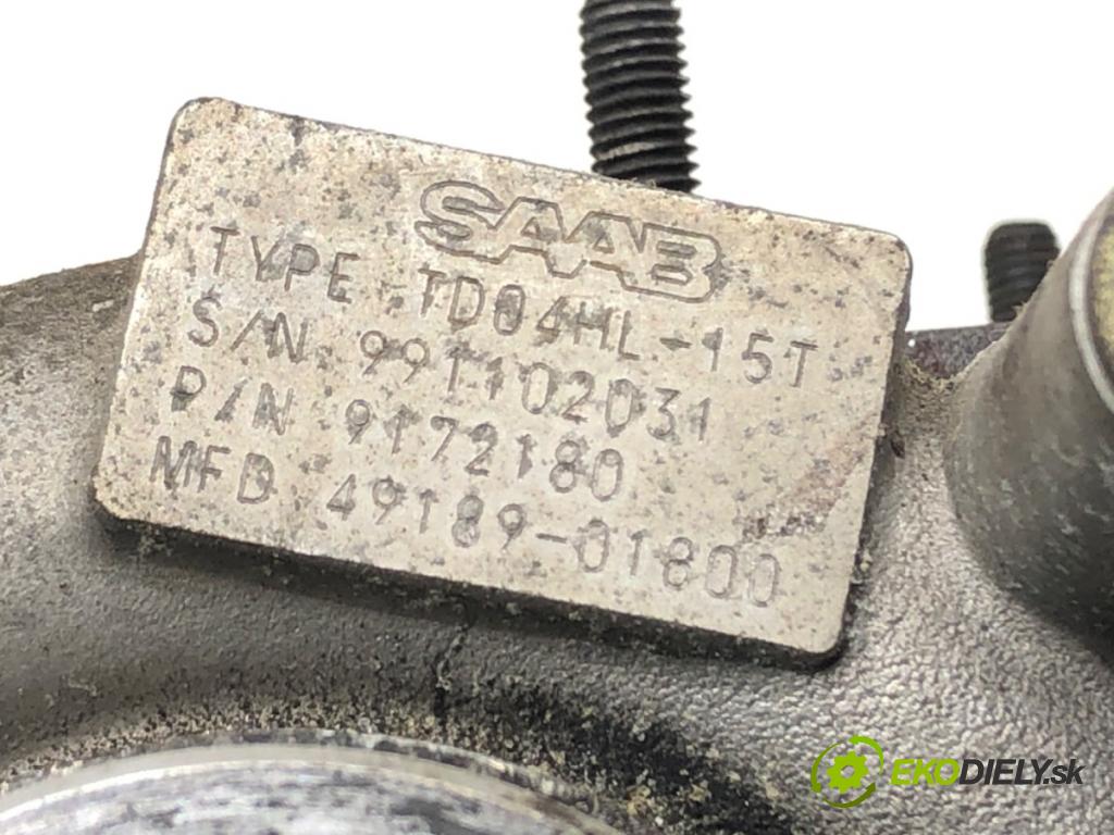 SAAB 9-5 Kombi (YS3E) 1998 - 2009    2.3 Turbo 169 kW [230 KM] benzyna 1999 - 2001  turbo 9172180 (Turbodúchadla (kompletní))