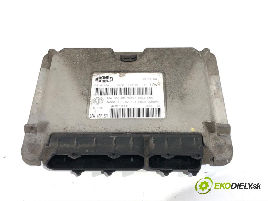 FIAT PANDA (169_) 2003 - 2022    1.1 (169.AXA1A) 40 kW [54 KM] benzyna 2003 - 2022  riadiaca jednotka Motor 55196259 (Riadiaca jednotka)