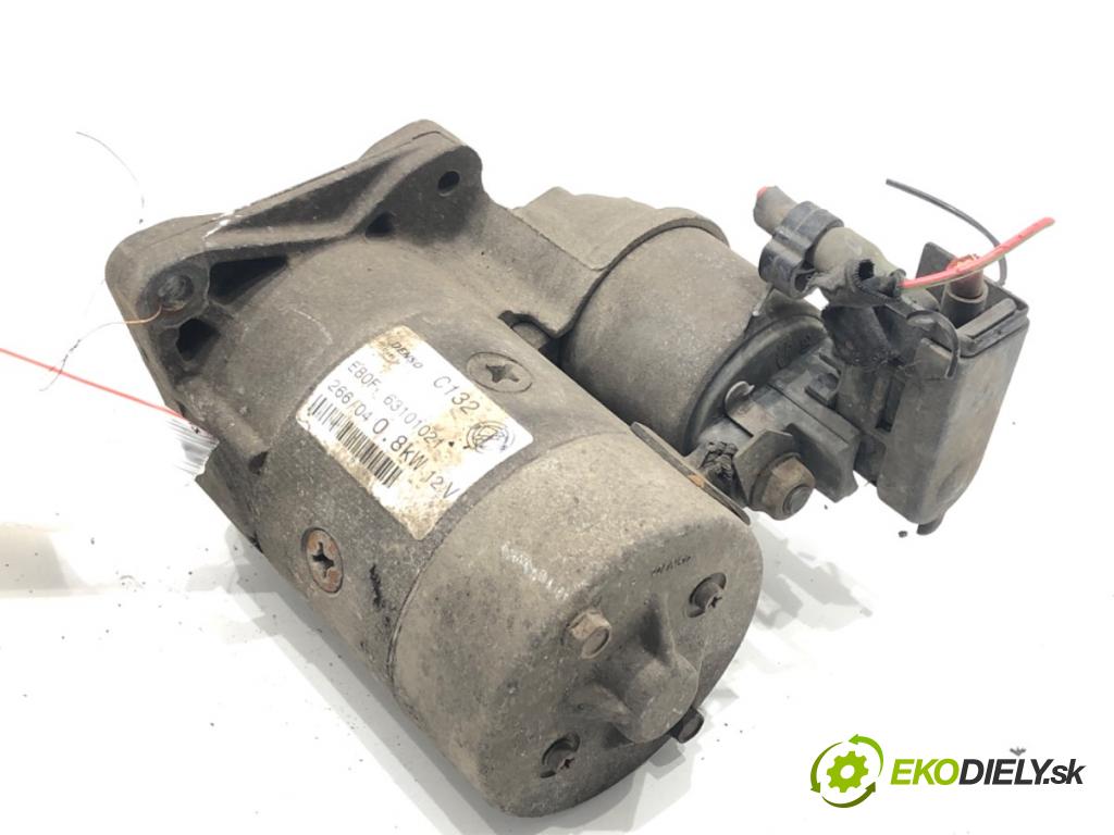 FIAT PANDA (169_) 2003 - 2022    1.1 (169.AXA1A) 40 kW [54 KM] benzyna 2003 - 2022  Štartér 63101021 (Štartér)