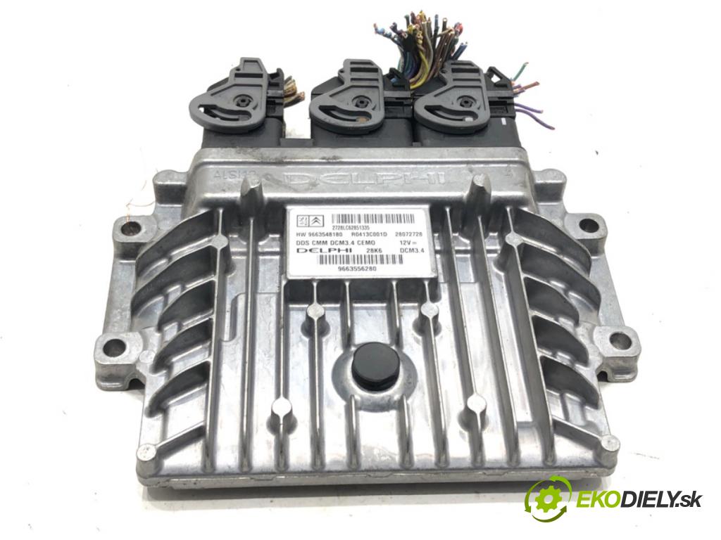 PEUGEOT 407 SW (6E_) 2004 - 2011    2.0 HDi 135 100 kW [136 KM] olej napędowy 2004 - 2010  riadiaca jednotka Motor 9663548180 (Riadiace jednotky)