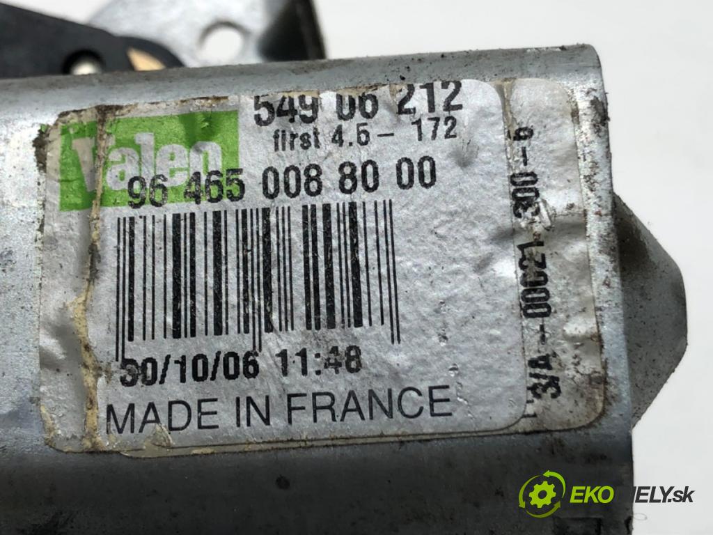 PEUGEOT 407 SW (6E_) 2004 - 2011    2.0 HDi 135 100 kW [136 KM] olej napędowy 2004 - 2010  motor stěračů zadní část 9646500880