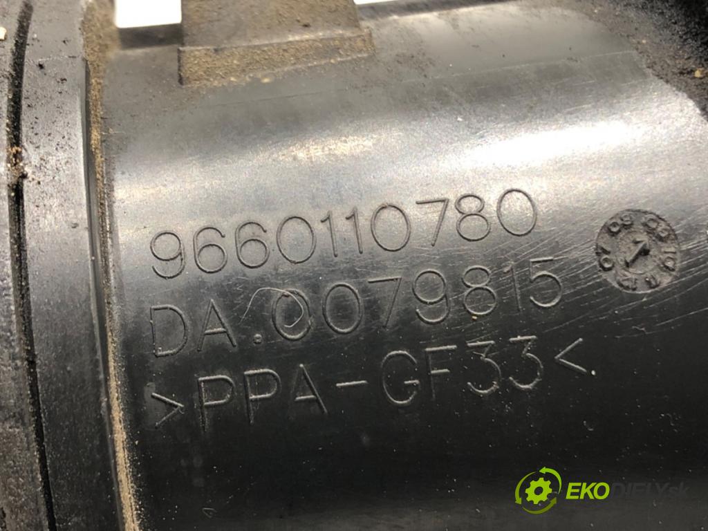 PEUGEOT 407 SW (6E_) 2004 - 2011    2.0 HDi 135 100 kW [136 KM] olej napędowy 2004 - 2010  Škrtiaca klapka 9660110780 (Škrtiace klapky)