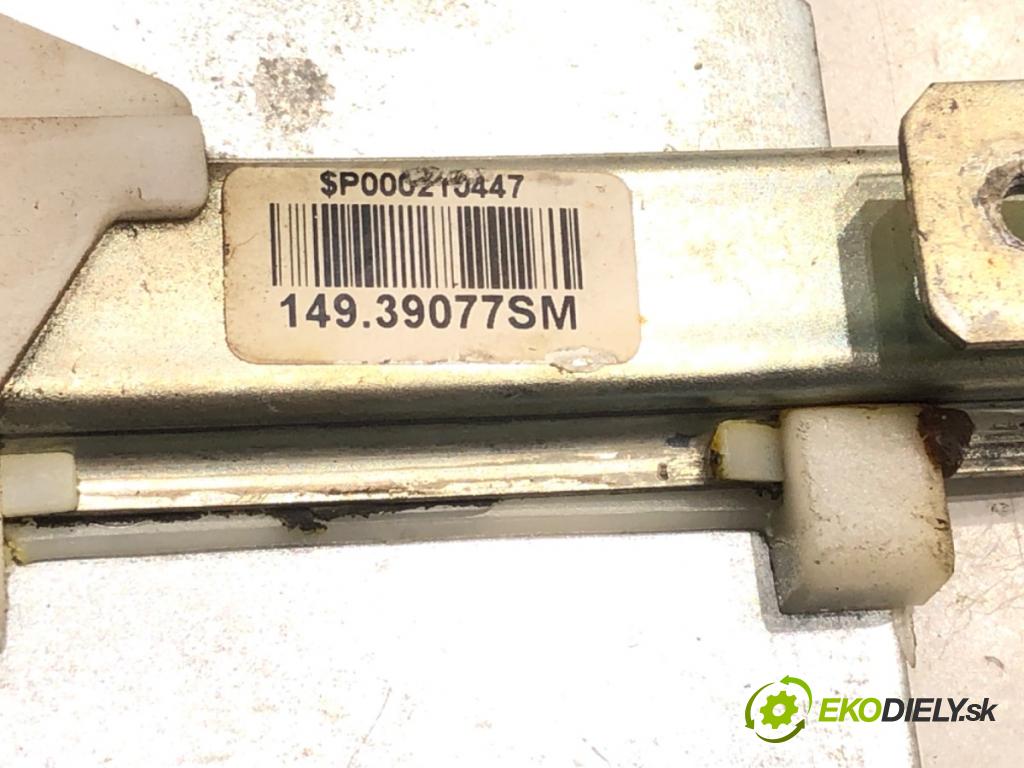 PEUGEOT 407 SW (6E_) 2004 - 2011    2.0 HDi 135 100 kW [136 KM] olej napędowy 2004 - 2010  mechanismus okna pravý zadní část 9646595580