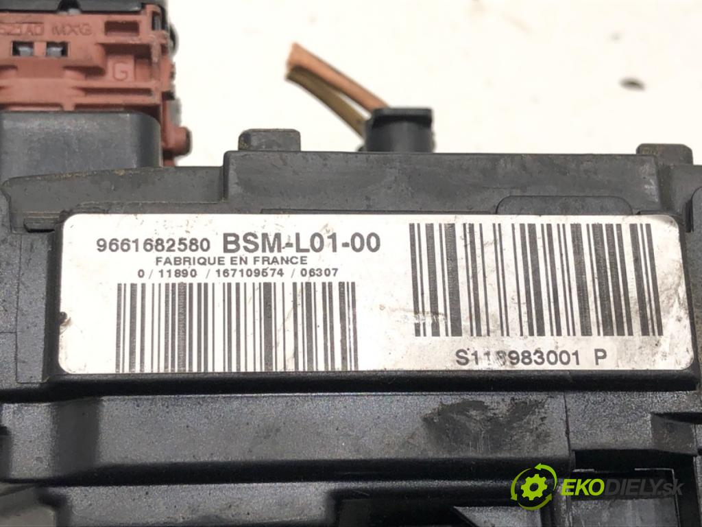 PEUGEOT 407 SW (6E_) 2004 - 2011    2.0 HDi 135 100 kW [136 KM] olej napędowy 2004 - 2010  Modul BSM 9661682580 (Ostatné)