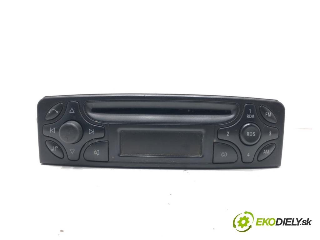 MERCEDES-BENZ KLASA C (W203) 2000 - 2007    C 200 Kompressor (203.042) 120 kW [163 KM] benzyna 2002 - 2007  RADIO A2038201786 (Audio zariadenie)