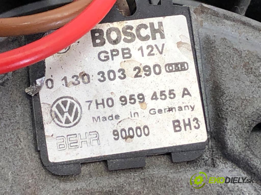 VW TRANSPORTER V Autobus (7HB, 7HJ, 7EB, 7EJ) 2003 - 2015    1.9 TDI 77 kW [105 KM] olej napędowy 2003 - 2009  ventilátor chladiče 7H0959455A (Ventilátory)