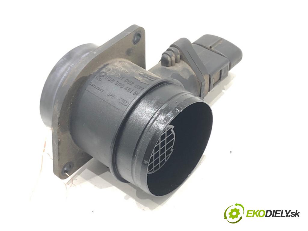 VW TRANSPORTER V Autobus (7HB, 7HJ, 7EB, 7EJ) 2003 - 2015    1.9 TDI 77 kW [105 KM] olej napędowy 2003 - 2009  Váha vzduchu 0281002531 038906461B (Váhy vzduchu)