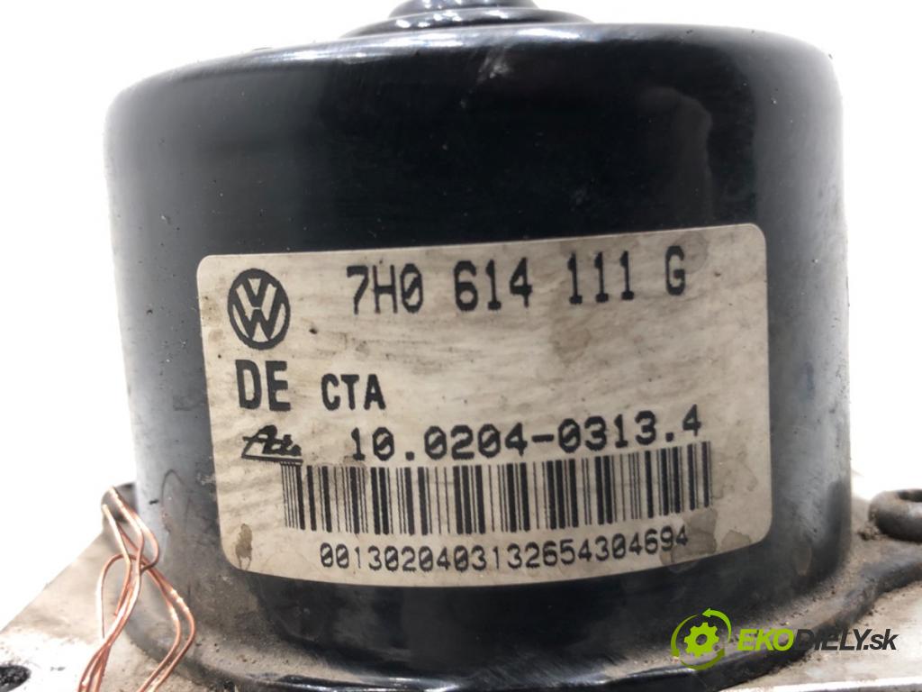 VW TRANSPORTER V Autobus (7HB, 7HJ, 7EB, 7EJ) 2003 - 2015    1.9 TDI 77 kW [105 KM] olej napędowy 2003 - 2009  Pumpa ABS 7H0614111G (Pumpy ABS)