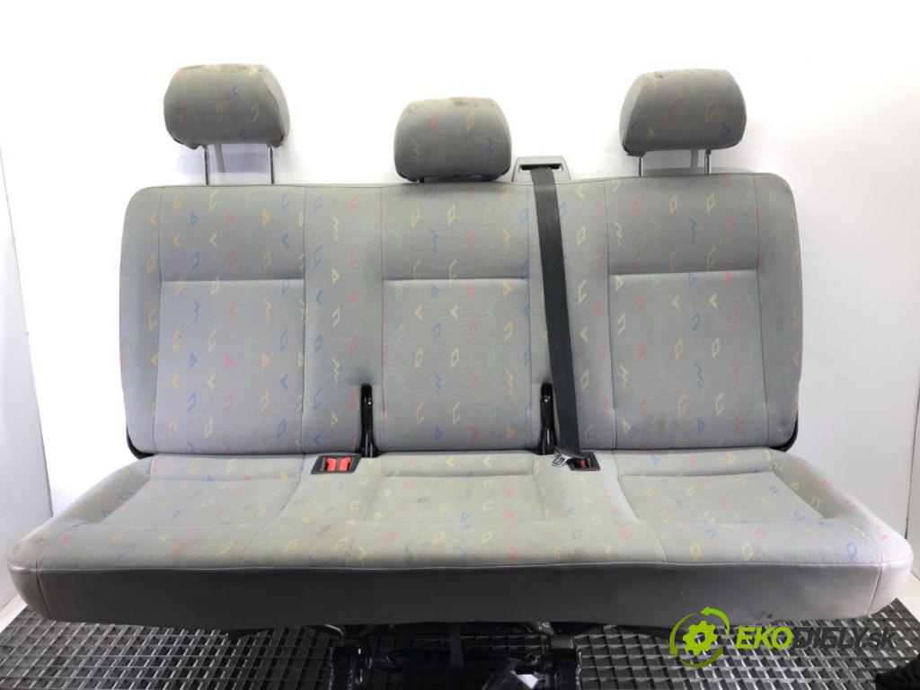 VW TRANSPORTER V Autobus (7HB, 7HJ, 7EB, 7EJ) 2003 - 2015    1.9 TDI 77 kW [105 KM] olej napędowy 2003 - 2009  Sedadlo tretí rad 