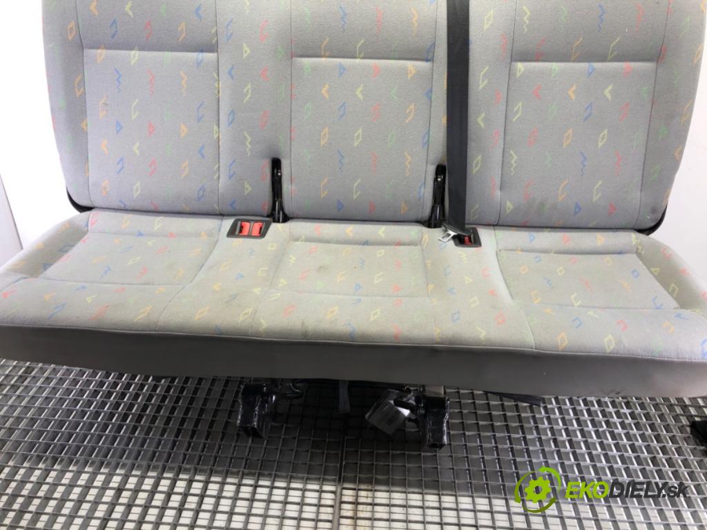 VW TRANSPORTER V Autobus (7HB, 7HJ, 7EB, 7EJ) 2003 - 2015    1.9 TDI 77 kW [105 KM] olej napędowy 2003 - 2009  Sedadlo tretí rad