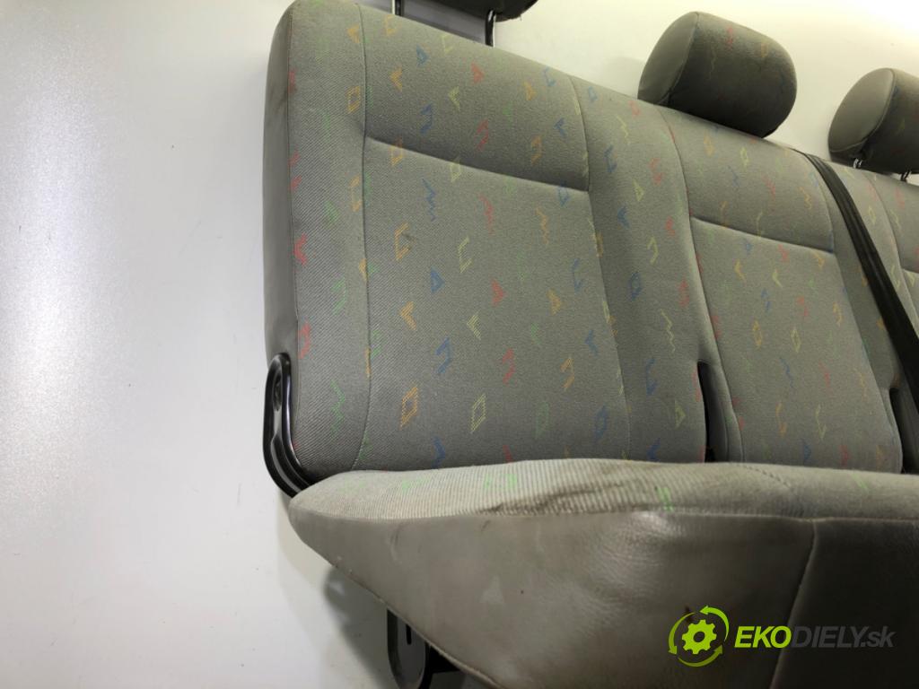 VW TRANSPORTER V Autobus (7HB, 7HJ, 7EB, 7EJ) 2003 - 2015    1.9 TDI 77 kW [105 KM] olej napędowy 2003 - 2009  Sedadlo tretí rad