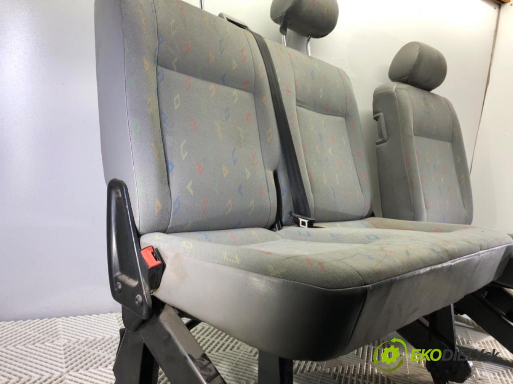 VW TRANSPORTER V Autobus (7HB, 7HJ, 7EB, 7EJ) 2003 - 2015    1.9 TDI 77 kW [105 KM] olej napędowy 2003 - 2009  Sedadlo druhý rad