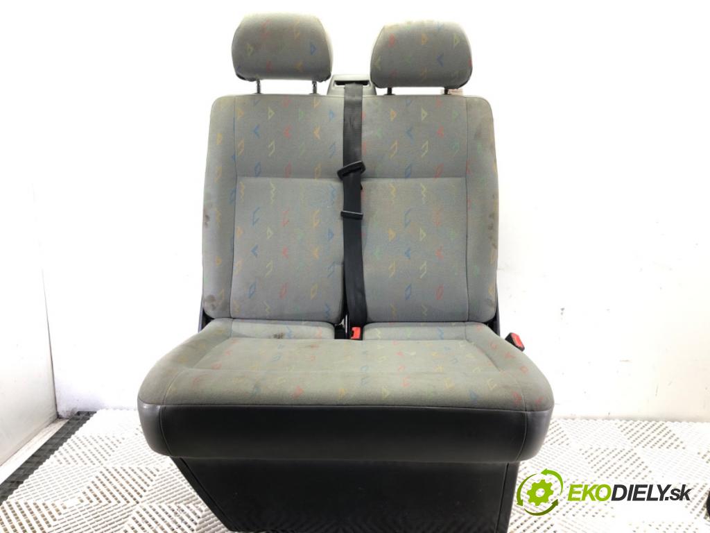 VW TRANSPORTER V Autobus (7HB, 7HJ, 7EB, 7EJ) 2003 - 2015    1.9 TDI 77 kW [105 KM] olej napędowy 2003 - 2009  Sedadlo pravy predný DVOJNÁSOBEK: 