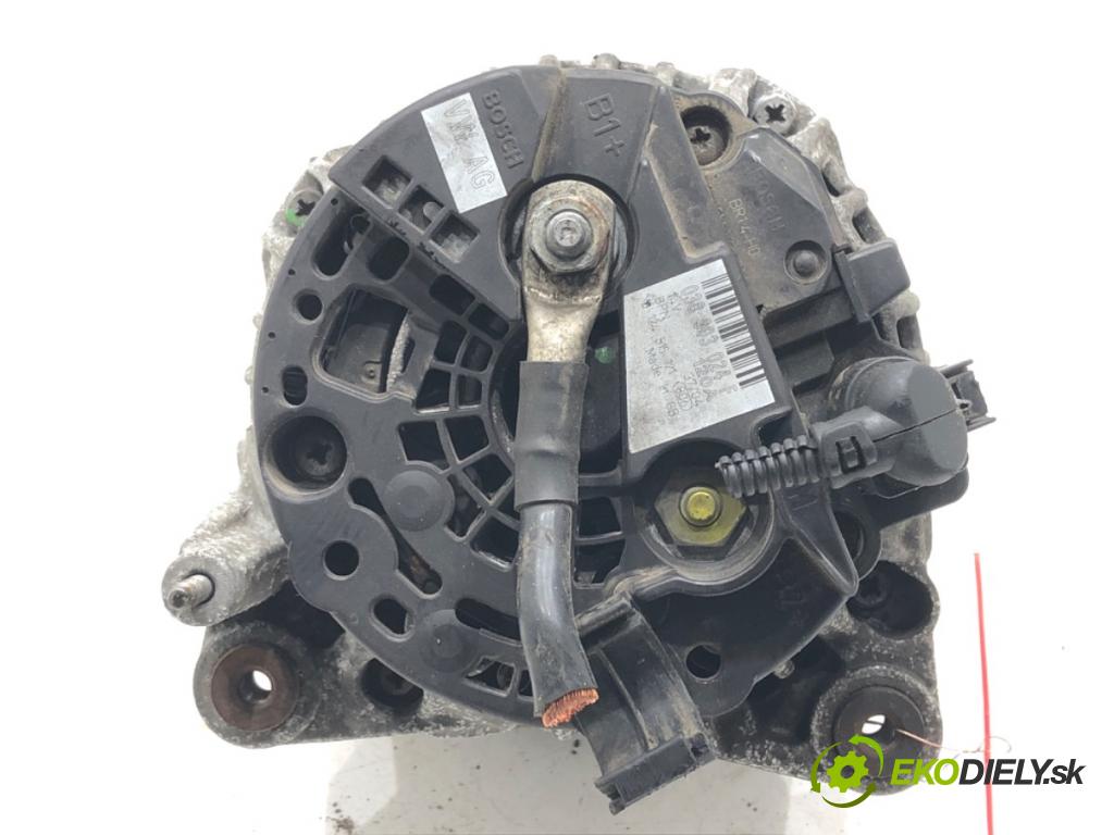 VW TRANSPORTER V Autobus (7HB, 7HJ, 7EB, 7EJ) 2003 - 2015    1.9 TDI 77 kW [105 KM] olej napędowy 2003 - 2009  Alternátor 038903024F (Alternátory)