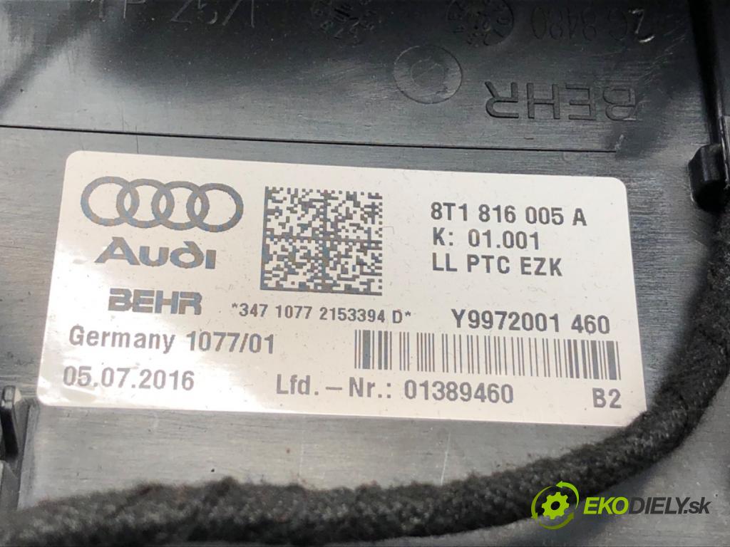 AUDI Q5 (8RB) 2008 - 2017    SQ5 TDI quattro 240 kW [326 KM] olej napędowy 2015 - 2017  topné těleso radiátor topení 8T1816005A (Radiátory topení)