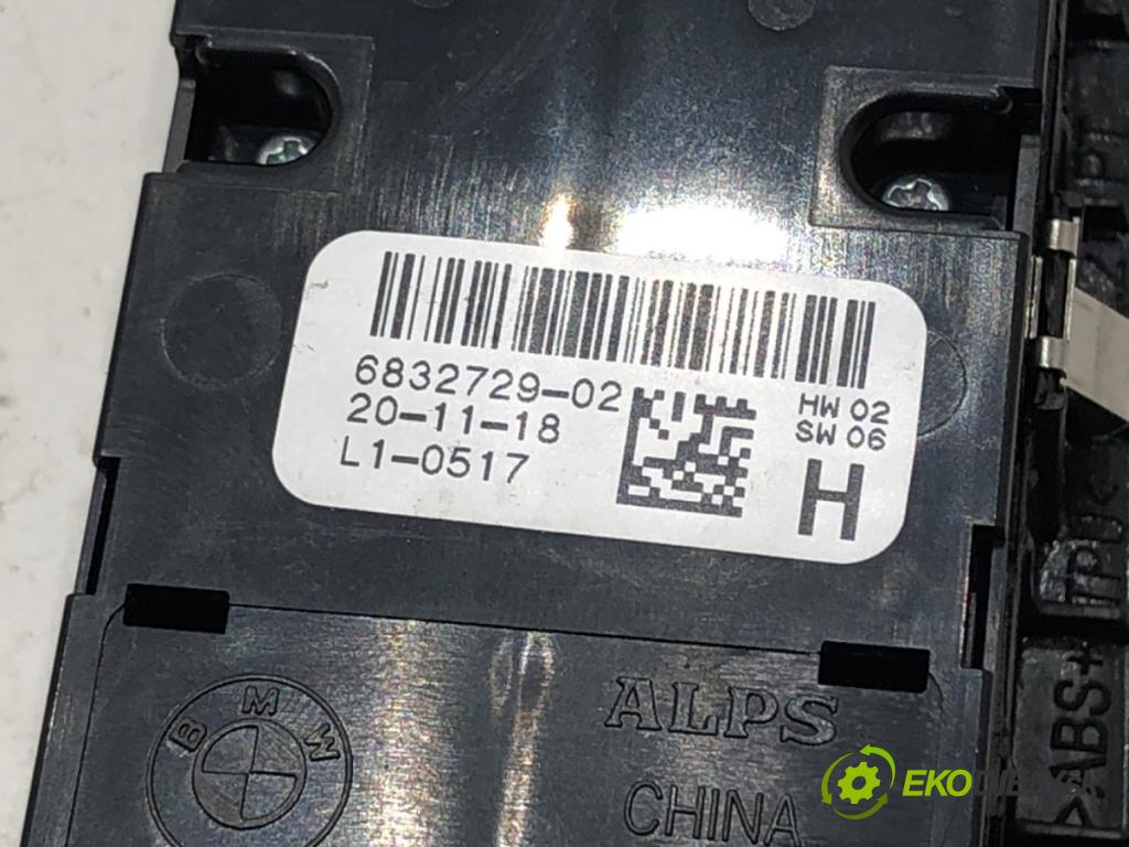 BMW 5 (G30, F90) 2016 - 2022    540 d xDrive 235 kW [320 KM] olej napędowy 2017 - 2020  Prepínač okien 6832729 (Prepínače, spínače, tlačidlá a ovládače kúrenia)