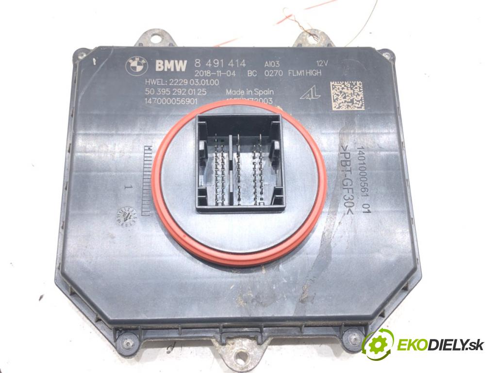 BMW 5 (G30, F90) 2016 - 2022    540 d xDrive 235 kW [320 KM] olej napędowy 2017 - 2020  Menič XENON 8491414 (Riadiace jednotky xenónu)
