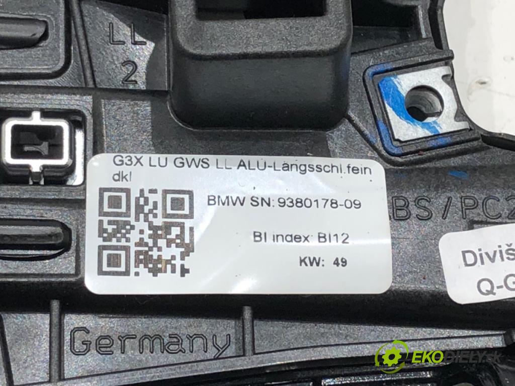 BMW 5 (G30, F90) 2016 - 2022    540 d xDrive 235 kW [320 KM] olej napędowy 2017 - 2020  Lišta kryt interiéru 9380178 9378044 (Lišta)