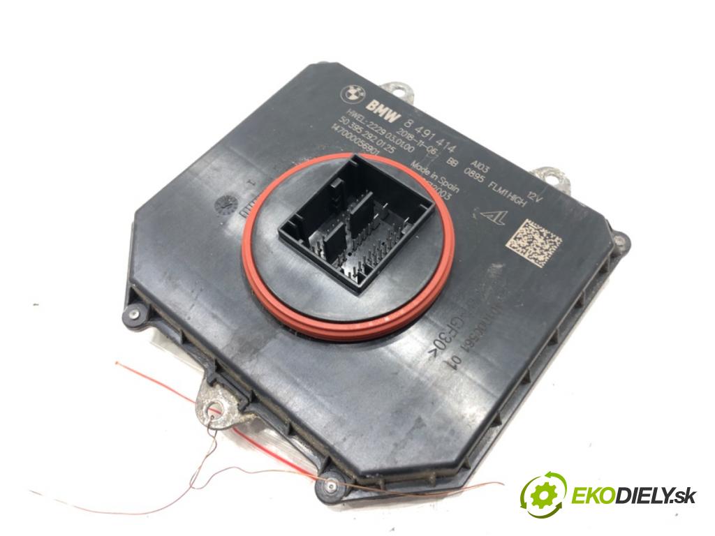 BMW 5 (G30, F90) 2016 - 2022    540 d xDrive 235 kW [320 KM] olej napędowy 2017 - 2020  Menič XENON 8491414 (Riadiace jednotky xenónu)