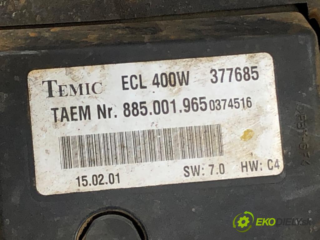 MERCEDES-BENZ KLASA C (W203) 2000 - 2007    C 200 Kompressor (203.042) 120 kW [163 KM] benzyna 2002 - 2007  ventilátor chladiče A2035000193 (Ventilátory)