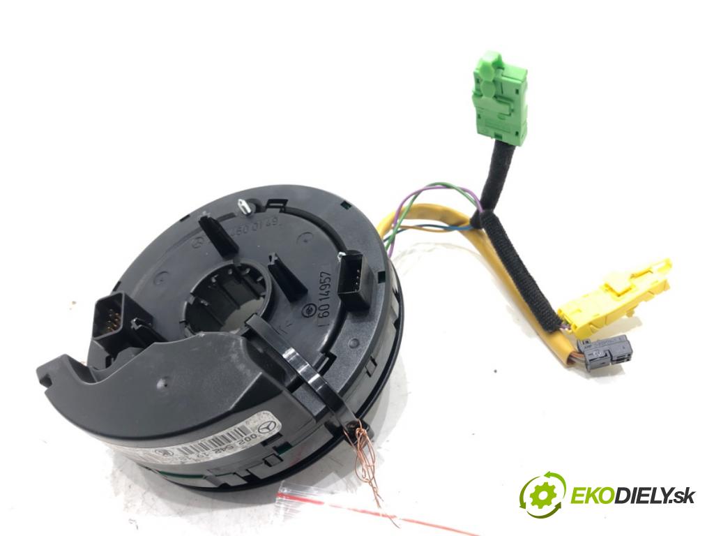 MERCEDES-BENZ KLASA C (W203) 2000 - 2007    C 200 Kompressor (203.042) 120 kW [163 KM] benzyna 2002 - 2007  Krúžok, slimák airbag 0025421918 (Airbagy)