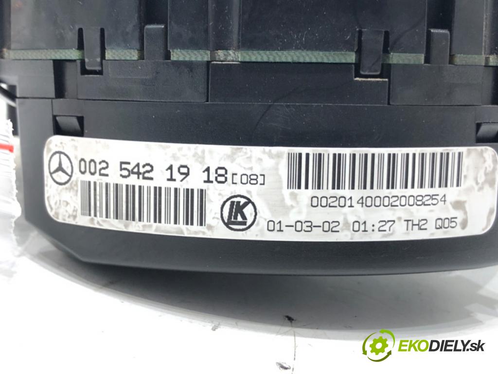 MERCEDES-BENZ KLASA C (W203) 2000 - 2007    C 200 Kompressor (203.042) 120 kW [163 KM] benzyna 2002 - 2007  Krúžok, slimák airbag 0025421918 (Airbagy)