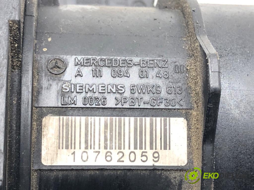 MERCEDES-BENZ KLASA C (W203) 2000 - 2007    C 200 Kompressor (203.042) 120 kW [163 KM] benzyna 2002 - 2007  Váha vzduchu A1110940148 (Váha vzduchu)