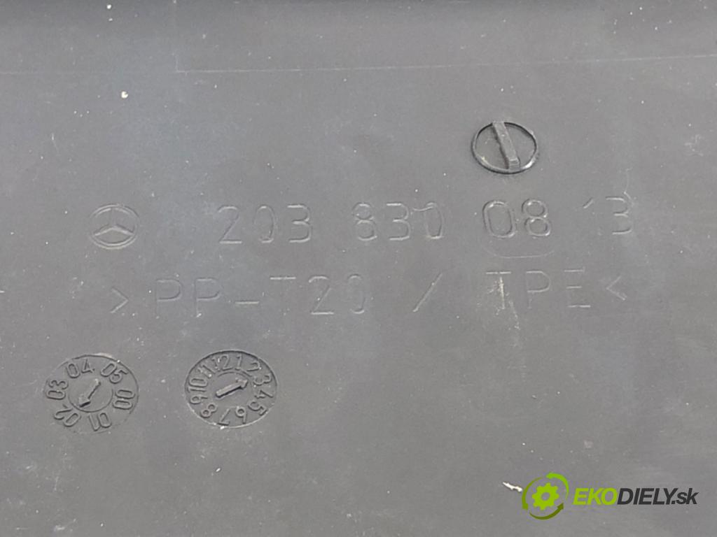 MERCEDES-BENZ KLASA C (W203) 2000 - 2007    C 200 Kompressor (203.042) 120 kW [163 KM] benzyna 2002 - 2007  Torpédo, plast pod čelné okno 2038300813 (Torpédo)