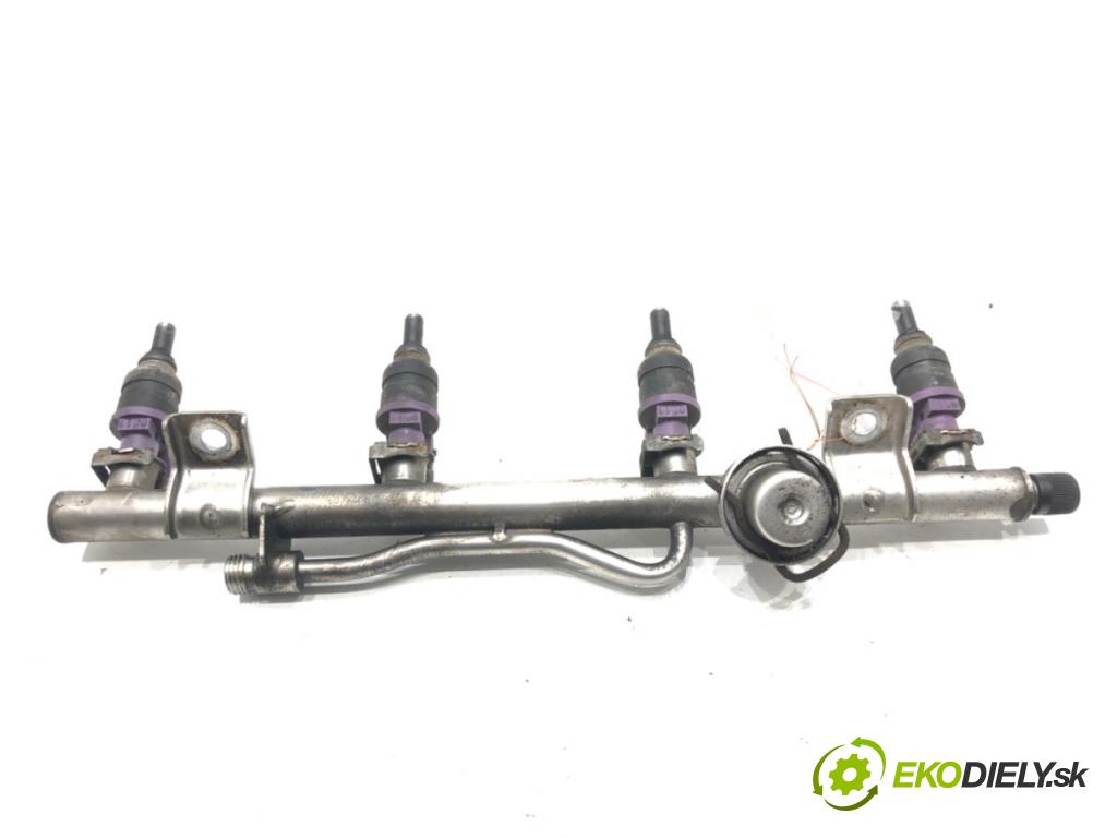 MERCEDES-BENZ KLASA C (W203) 2000 - 2007    C 200 Kompressor (203.042) 120 kW [163 KM] benzyna 2002 - 2007  Lišta vstrekovacia A1110703095 (Vstrekovacie lišty)