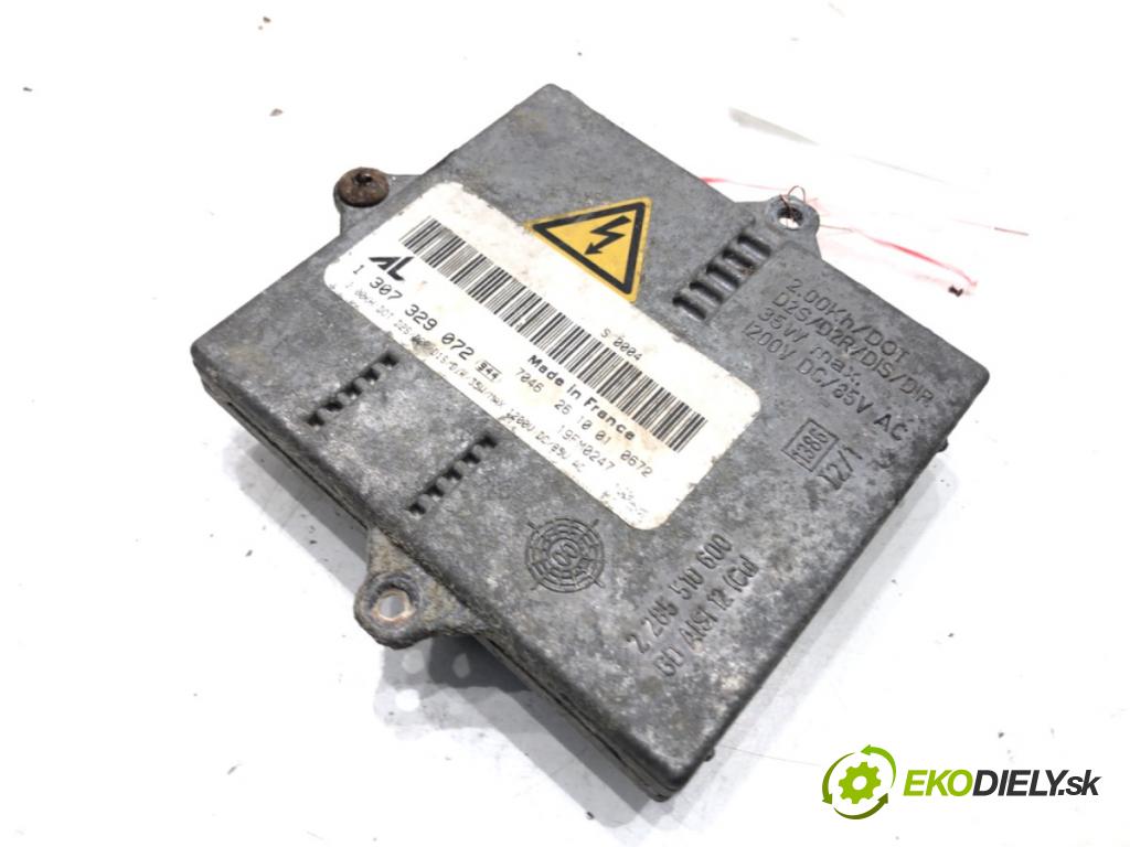 MERCEDES-BENZ KLASA C (W203) 2000 - 2007    C 200 Kompressor (203.042) 120 kW [163 KM] benzyna 2002 - 2007  Menič XENON 1307329072 (Riadiace jednotky xenónu)