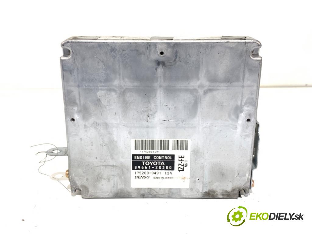 TOYOTA CELICA coupe (_T23_) 1999 - 2006    1.8 16V VT-i (ZZT230_) 105 kW [143 KM] benzyna 1999 - 2005  řídící jednotka motora 89661-2G380 (Řídící jednotky)