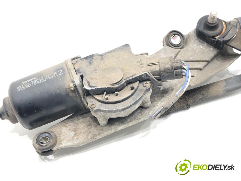 TOYOTA CELICA coupe (_T23_) 1999 - 2006    1.8 16V VT-i (ZZT230_) 105 kW [143 KM] benzyna 1999 - 2005  mechanismus stěračů přední část 85110-2B040 (Motorky stěračů)